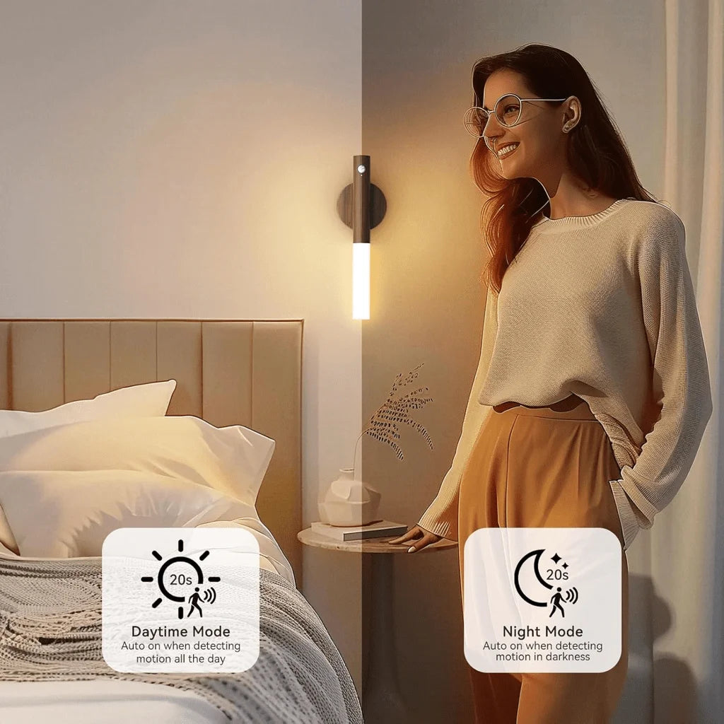 Magnetic Motion Sensor Wall Light